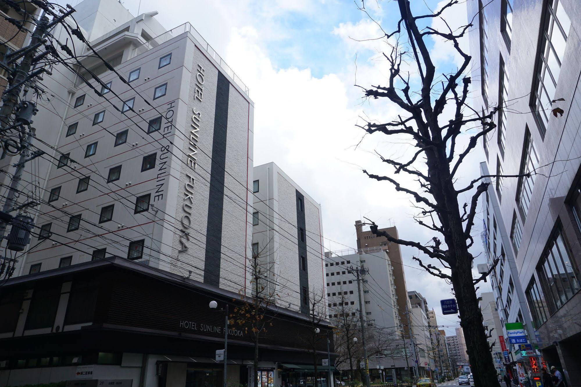 Hotel Sunline Fukuoka Hakata Ekimae Экстерьер фото